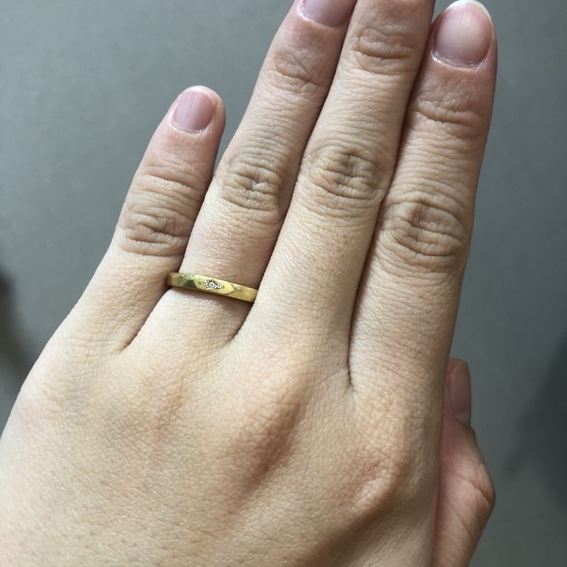 【Hamri(ハムリ)の口コミ】 実際に作る際にデザインの見本として色々なタイプの指輪を見せていただき…
