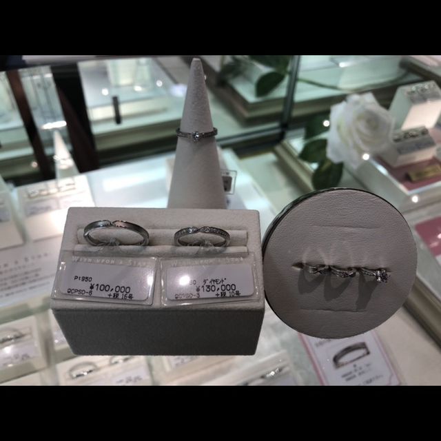 【festaria bijou SOPHIA(フェスタリア ビジュソフィア)の口コミ】 指輪のおすすめポイントは種類がいっぱいありました。私達はシンプルな物…