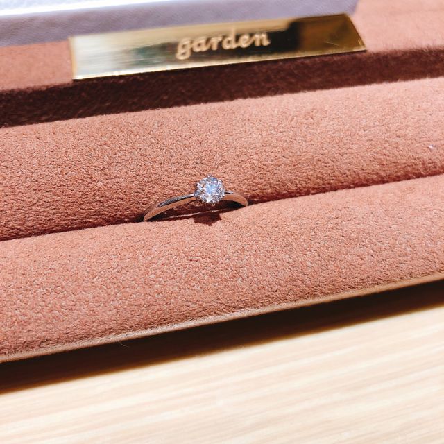 【OCTAVE(オクターヴ)の口コミ】 ずらっと並んでる指輪を端から端まで見て行ってて、最後の最後に見つけた…