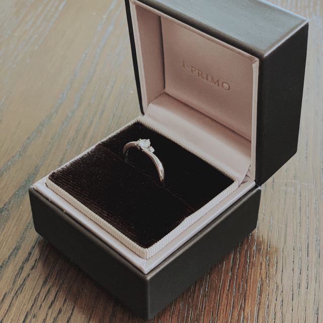 【アイプリモ(I-PRIMO)の口コミ】 普段指輪をつけていたかったため、立て爪タイプではなくて洋服などにも引…