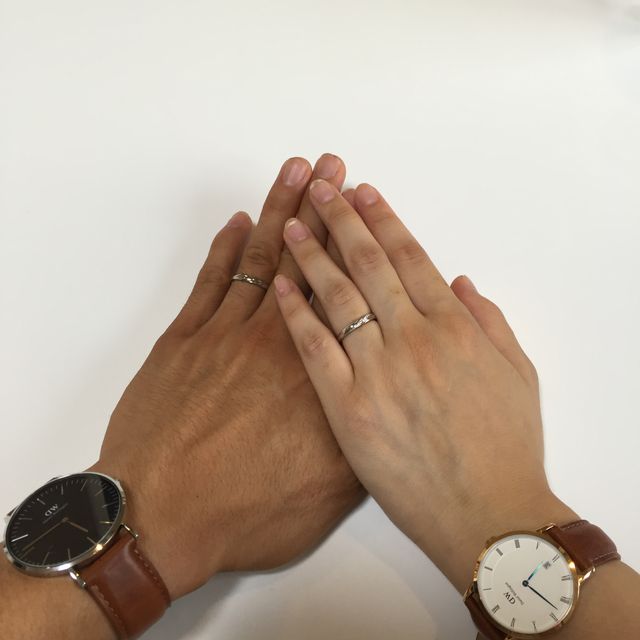 【4℃ BRIDAL(ヨンドシーブライダル)の口コミ】 長く着用するものなので、丈夫かつシンプルなデザインのものを探していま…