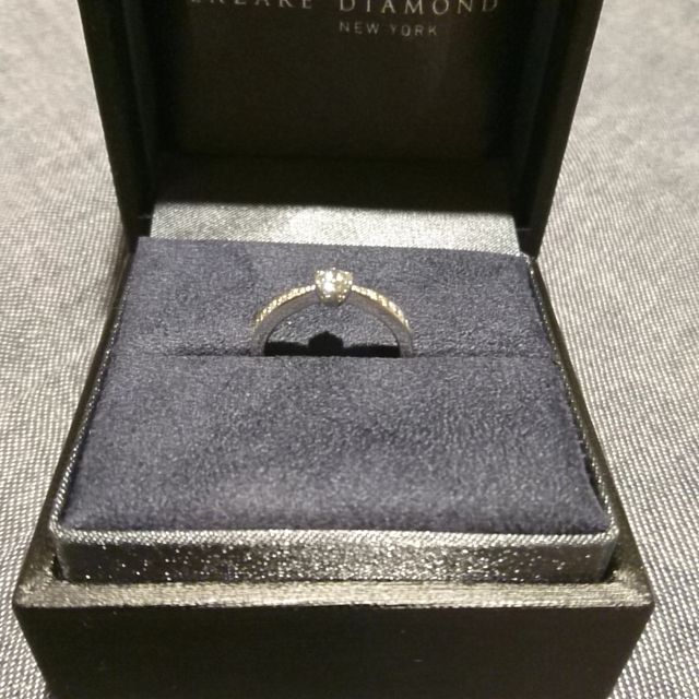 【ラザール ダイヤモンド(LAZARE DIAMOND)の口コミ】 自分の指にはめたときに、しっくりくるデザインがこれでした。
指輪をする…