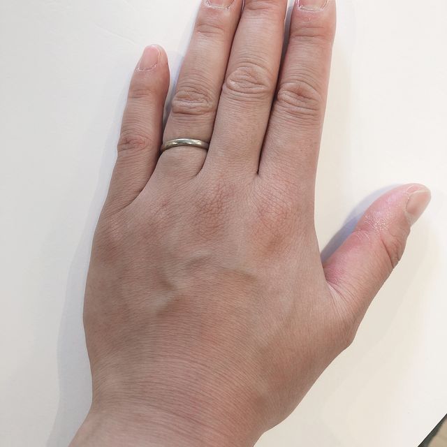 【FISCHER(フィッシャー)の口コミ】 デザインはシンプルなものが好きで、鋳造にはない指へのあたりの柔らかさ…