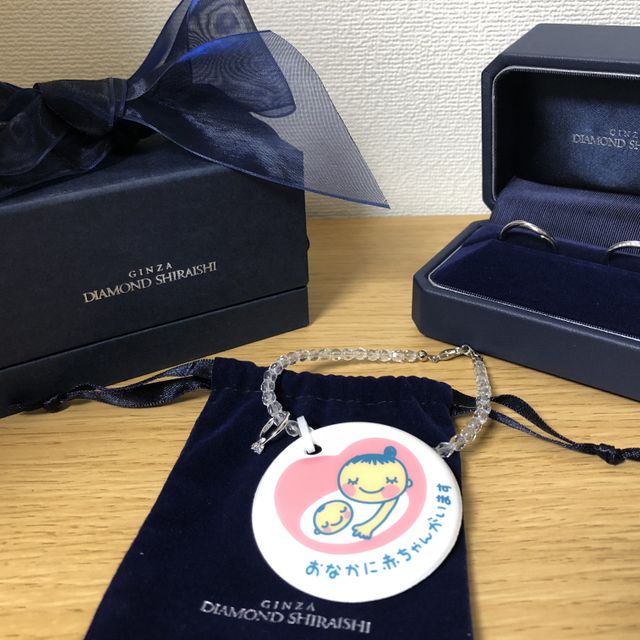 【銀座ダイヤモンドシライシの口コミ】 座って落ち着いて選べたことや、気さくに話しかけてくれる店員さんだった…