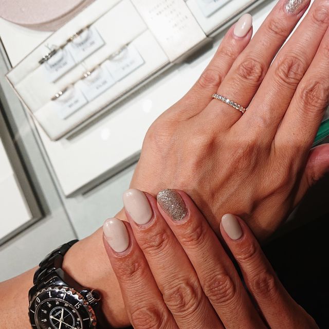 【アイプリモ(I-PRIMO)の口コミ】 一石タイプのものは憧れもありましたが、婚約指輪は結婚指輪と重ねて普段…