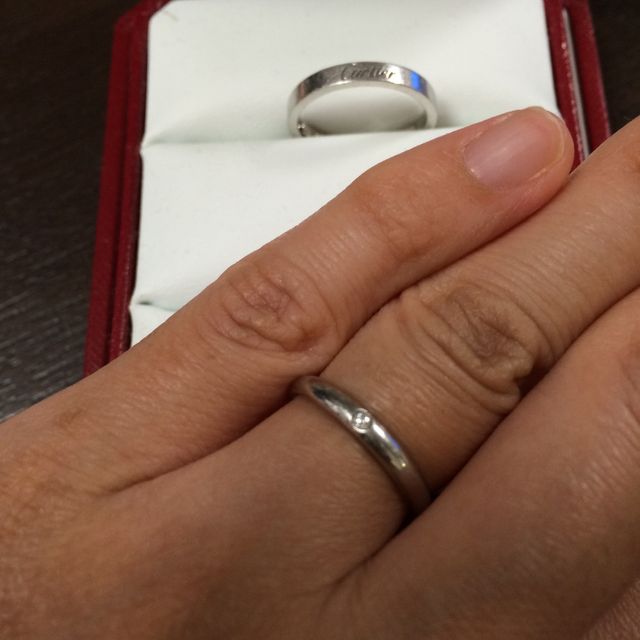 【カルティエ(Cartier)の口コミ】 憧れのブランドの物を買いたかった。価格も手が届いたので満足している。…