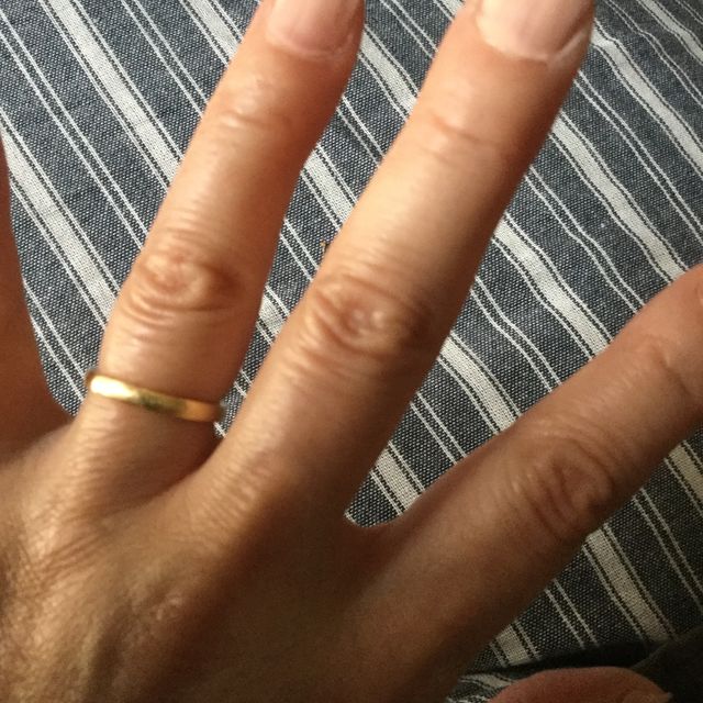 【OCTAVE(オクターヴ)の口コミ】 シンプルなものを探してました。今回の銀婚式の記念になりました。内側に…