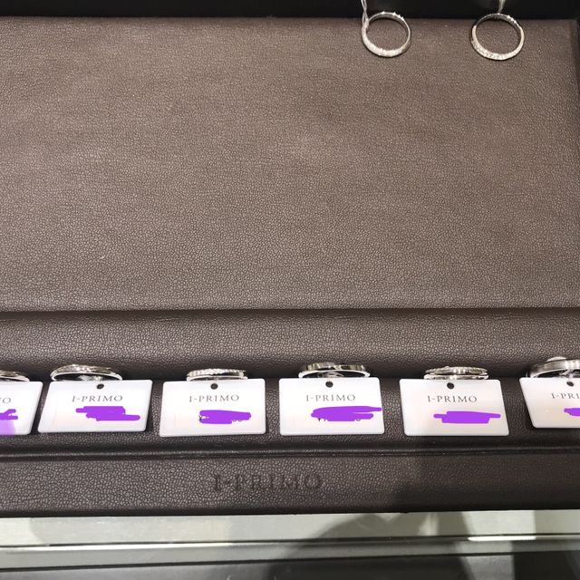 【アイプリモ(I-PRIMO)の口コミ】 人から見られたときの光り方にこだわったデザインでした。ダイアモンドが…