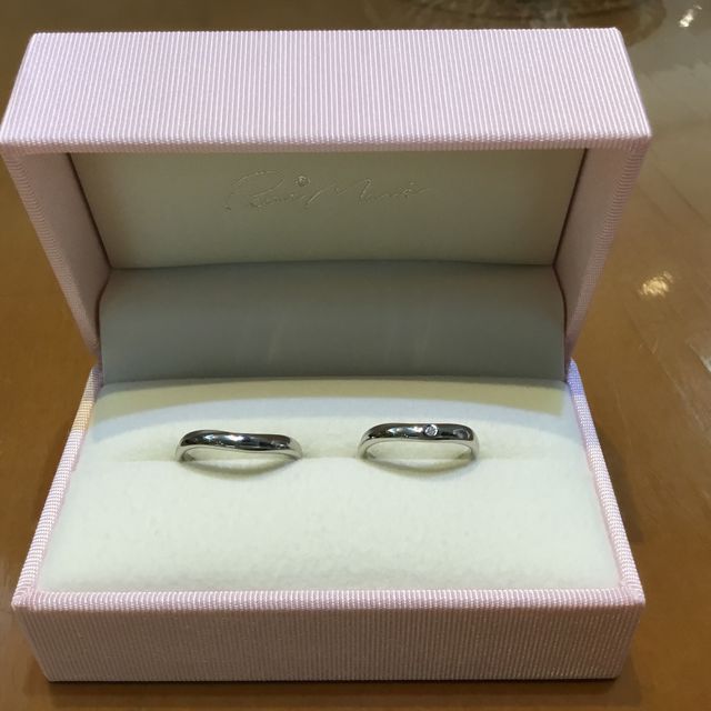 【Petit Marie(プチマリエ)の口コミ】 着け心地が良く、デザインも気に入ったのでこれに決めました。見た目はと…