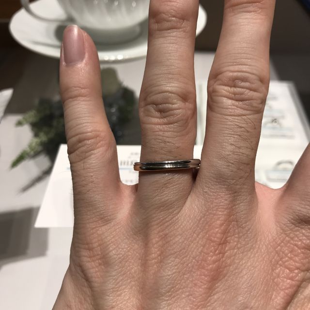 【銀座ダイヤモンドシライシの口コミ】 少し太めサイズの指輪を探していました。色々な店舗を回りましたが、なか…