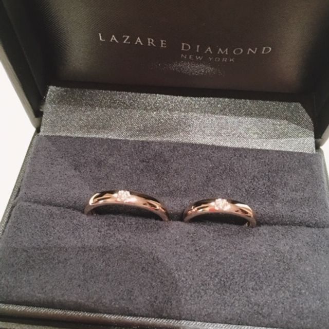 【ラザール ダイヤモンド(LAZARE DIAMOND)の口コミ】 ダイヤは一つ、シンプルなものを探してブランド店から小さいお店、オーダ…