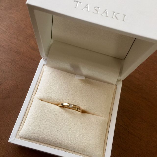 【TASAKI(タサキ)の口コミ】 イエローゴールドの指輪＋ダイヤが入っているということが条件で選んでい…