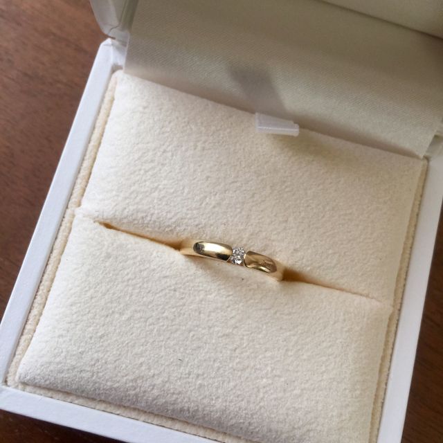 【TASAKI(タサキ)の口コミ】 イエローゴールドの指輪＋ダイヤが入っているということが条件で選んでい…
