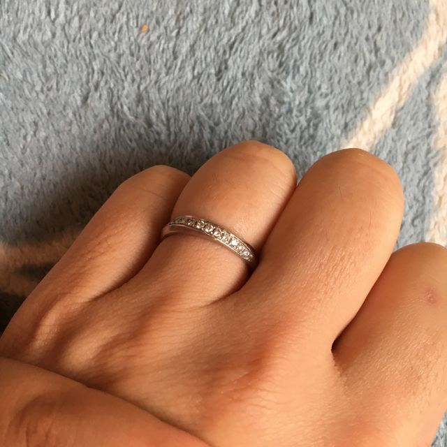 【ギンザタナカブライダル(GINZA TANAKA BRIDAL)の口コミ】 ダイヤ入りの指輪を探してて、いろいろなところで試着したけどイマイチピ…
