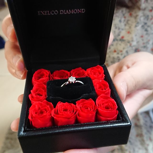 【エクセルコダイヤモンド(EXELCO DIAMOND)の口コミ】 デザインが素敵だった。二人の希望に沿ったデザインでとても良いと思った…