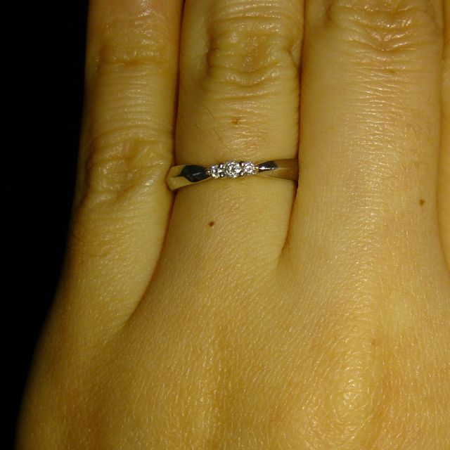 【アイプリモ(I-PRIMO)の口コミ】 私は、リングの細いデザインのものを、彼はリングの太いデザインのものを…