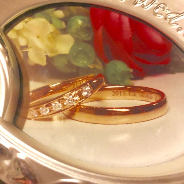 【Atelier ARAI(アトリエ アライ)の口コミ】 刻印や素材、石の配置まで好きにカスタマイズ出来ることや2人で手作りとい…