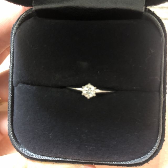 【ティファニー(Tiffany & Co.)の口コミ】 何軒もお店を周り迷いました。2日目に見たティファニーのダイヤがとてもと…