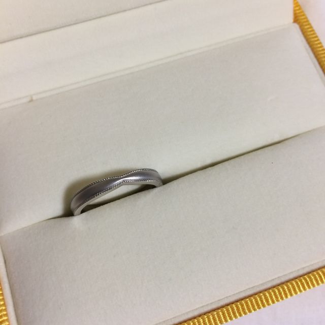【ケイウノ ブライダル(K.UNO BRIDAL)の口コミ】 色々な指輪を見学していくうちに、自分の中でこういうデザインにしたい！…
