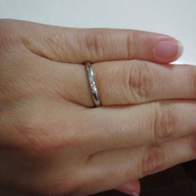 【アイプリモ(I-PRIMO)の口コミ】 付け心地です。旦那さんは家に帰るとすぐに指輪を外してしまう人なのです…