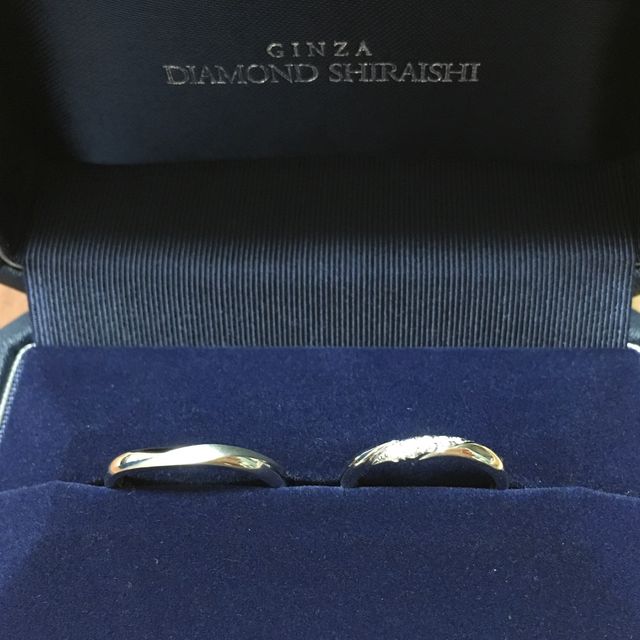 【銀座ダイヤモンドシライシの口コミ】 デザインが気に入ったのと、アフターサービスや保証もしっかりしていて安…