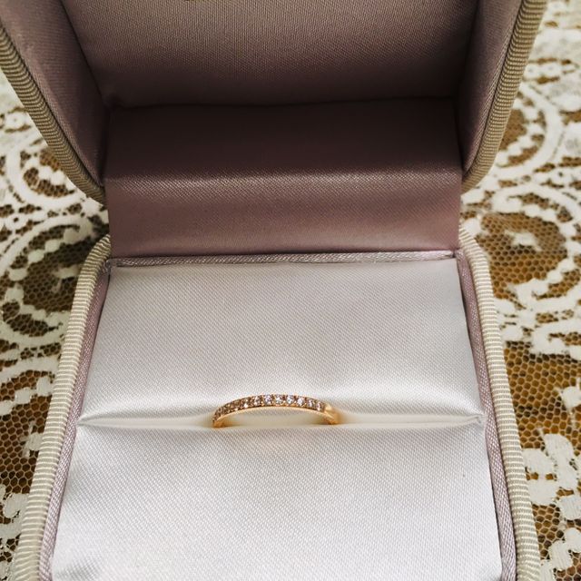 【L'or(ロル)の口コミ】 夫はプラチナ、私はピンクゴールドのリングを希望して探しておりました。…