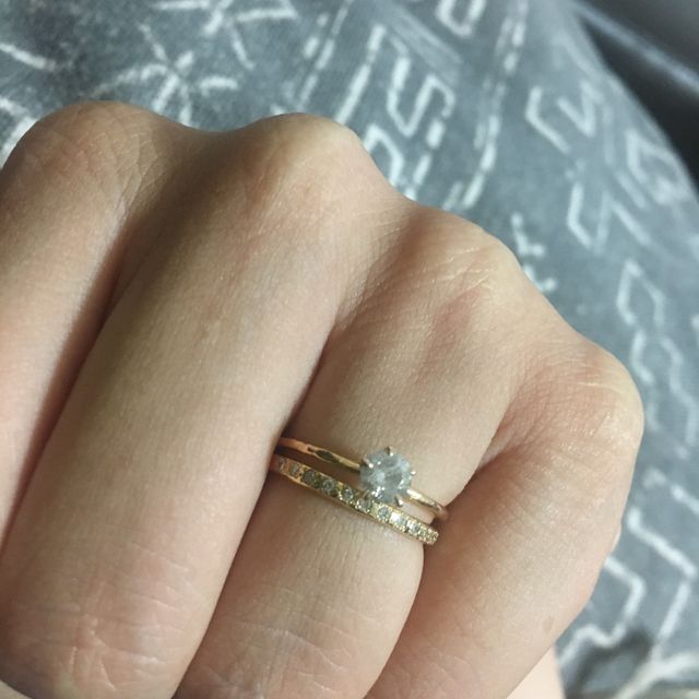 【BIJOUPIKO(ビジュピコ)の口コミ】 少しガタガタした形でアンティークっぽい形
ダイヤとダイヤが近すぎないこ…