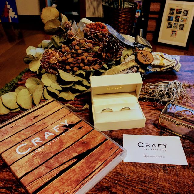 【CRAFY(クラフィ)の口コミ】 結婚指輪の購入が、ただ"買った"という記憶になるよりも"…