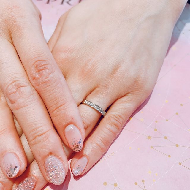 【アイプリモ(I-PRIMO)の口コミ】 私は指が細い方なので指輪も細いデザインにしてしまうとより指が貧相に見…