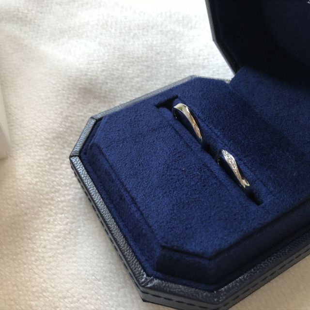 【ROYAL ASSCHER(ロイヤル・アッシャー)の口コミ】 店舗に行く前に、調べて気に入ったものを見にいきましたが、実際につけて…