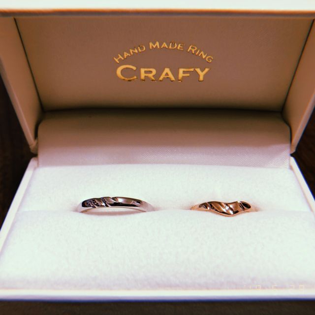 【CRAFY(クラフィ)の口コミ】 デザインを考えるのが好きなので、自分の作りたいものが作れるCRAFYの指輪…
