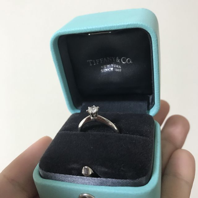 【ティファニー(Tiffany & Co.)の口コミ】 ずっと憧れだったティファニーさんの、ティファニーセッティングエンゲー…