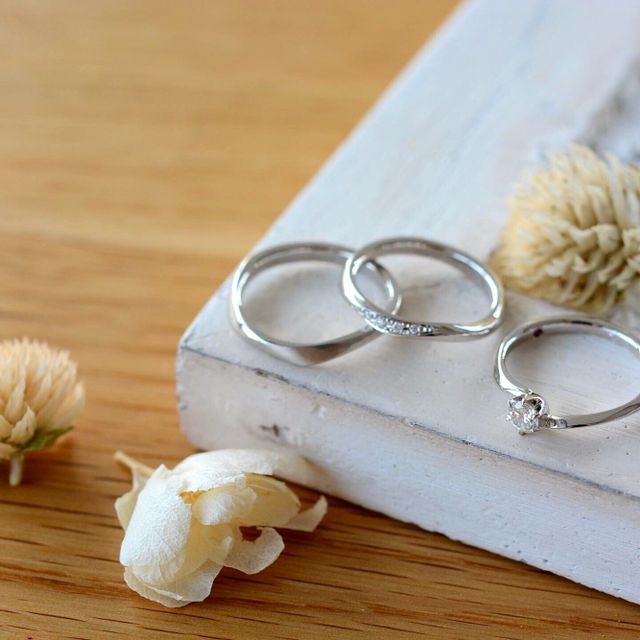 【CRAFY(クラフィ)の口コミ】 二人とも特にブランドにこだわりがなく、オリジナリティのある指輪を探し…