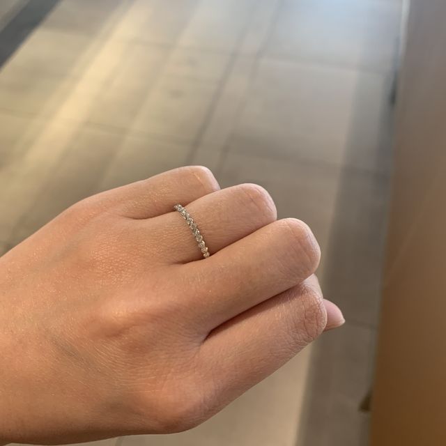 【BIJOUPIKO(ビジュピコ)の口コミ】 店員さんいわく、ダイヤモンドを留めているツメと言われるものが他の指輪…