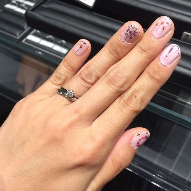 【エクセルコダイヤモンド(EXELCO DIAMOND)の口コミ】 インスタで見て、レースのようなルミうちのデザインに一目惚れしました！…