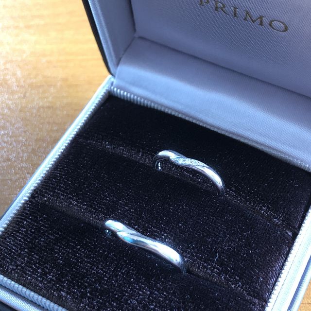 【アイプリモ(I-PRIMO)の口コミ】 リングの形をウェーブにしたい拘りがあったので、ウェーブの中からクレメ…