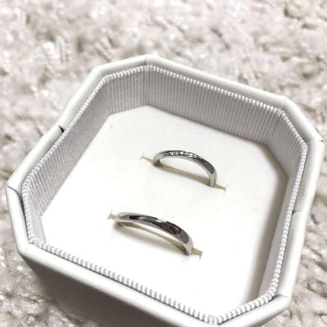 【4℃ BRIDAL(ヨンドシーブライダル)の口コミ】 決めては、実物を見た際に、２人がこれだ！と思ったからです。事前にイン…