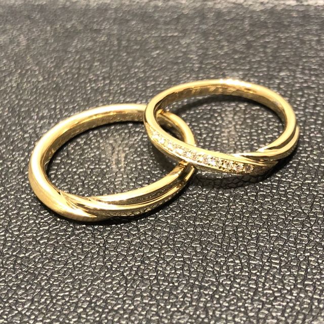 【エクセルコダイヤモンド(EXELCO DIAMOND)の口コミ】 デザインが他店にはなかなかないオリジナリティのあるデザインだったため…