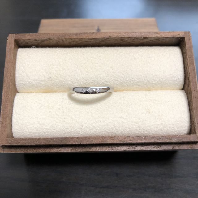 【PORTADA(ポルターダ)の口コミ】 元々指輪をつける方ではないので、どんな指輪にするかあまりイメージがわ…