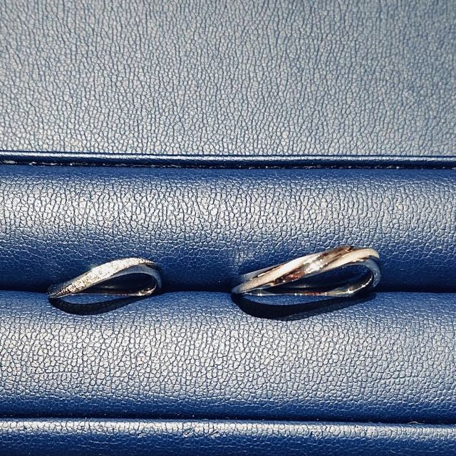 【エクセルコダイヤモンド(EXELCO DIAMOND)の口コミ】 S字の指輪が希望で、色々探してキレイなデザインとつけ心地の良さが気に入…