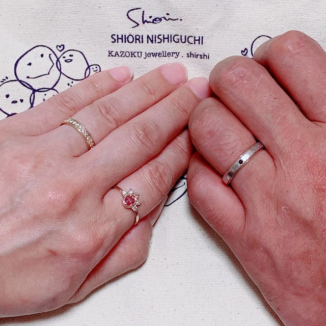 【KAZOKU JEWELLERY(カゾクジュエリー)の口コミ】 人と被るのが好きじゃなく、フルオーダーに憧れていて、KAZOKUJEWELLERYさ…