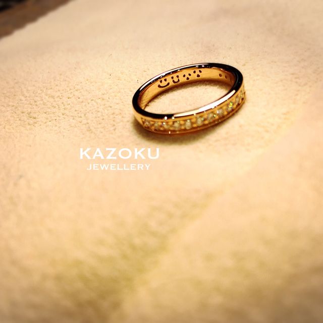 【KAZOKU JEWELLERY(カゾクジュエリー)の口コミ】 人と被るのが好きじゃなく、フルオーダーに憧れていて、KAZOKUJEWELLERYさ…