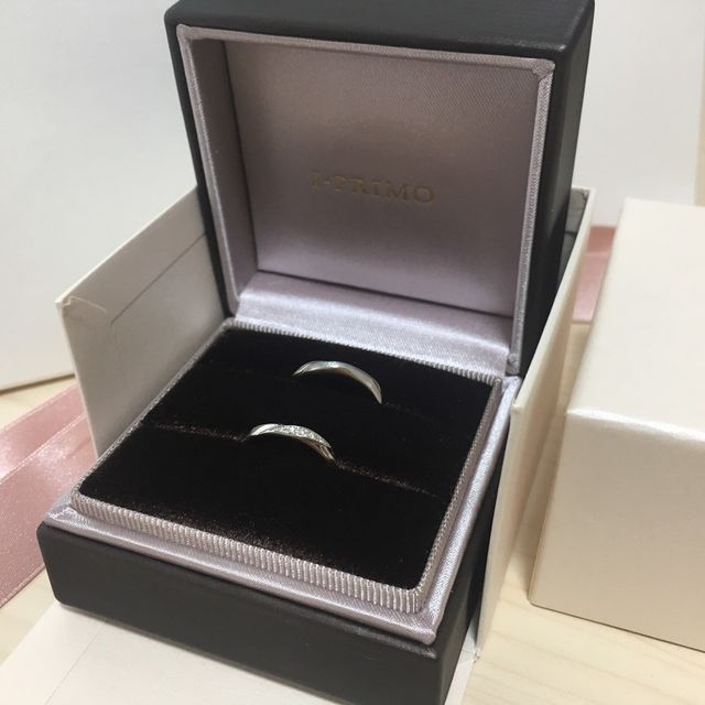 【アイプリモ(I-PRIMO)の口コミ】 一生身に付けるものなので、キラキラとした華やかなものがよいと思い、ル…