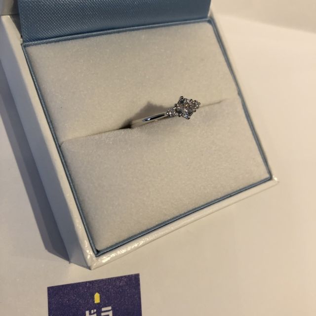 【GALA JEWELRY(ガラジュエリー)の口コミ】 ダイヤの品質を良いものにしたので、シンプルなデザインで探していました…
