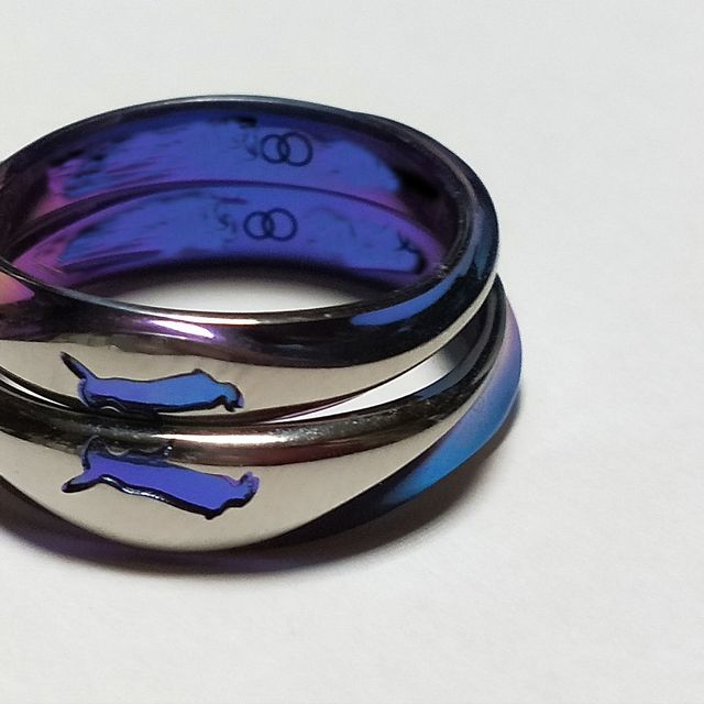 【SORA(ソラ)の口コミ】 色の出方・デザインを気に入ったガンガをもとに、2人が好きなうさぎのシル…