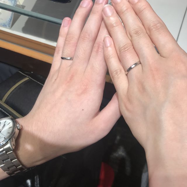 【銀座ダイヤモンドシライシの口コミ】 彼が普段からネクタイや時計などをすぐ外し、少しでも締め付け感のあるも…