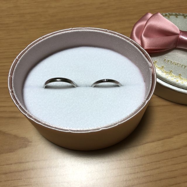 【insembre(インセンブレ)の口コミ】 結婚指輪を常に付けていたかったので、シンプルなデザインで付けている時…