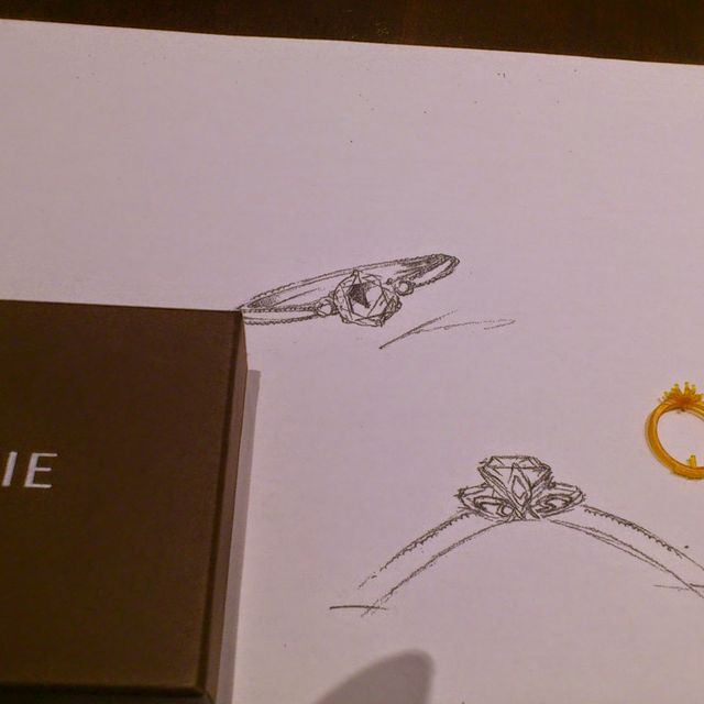 【LUCIE(ルシエ)の口コミ】 オートクチュールという世界に１つだけのエンゲージリングであるという事…