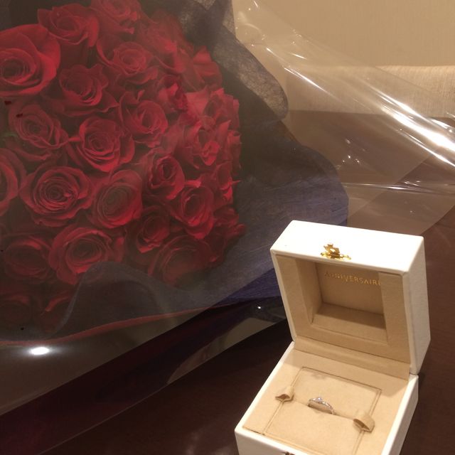 【et TOUJOURS(トゥージュール)の口コミ】 旦那さんが選んでくれたんですが、ダイヤの品質とカットがすごくこだわっ…