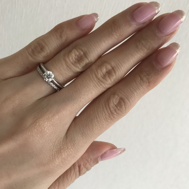 【ティファニー(Tiffany & Co.)の口コミ】 主人がサプライズで準備してくれたものなので、デザインの指定はしており…